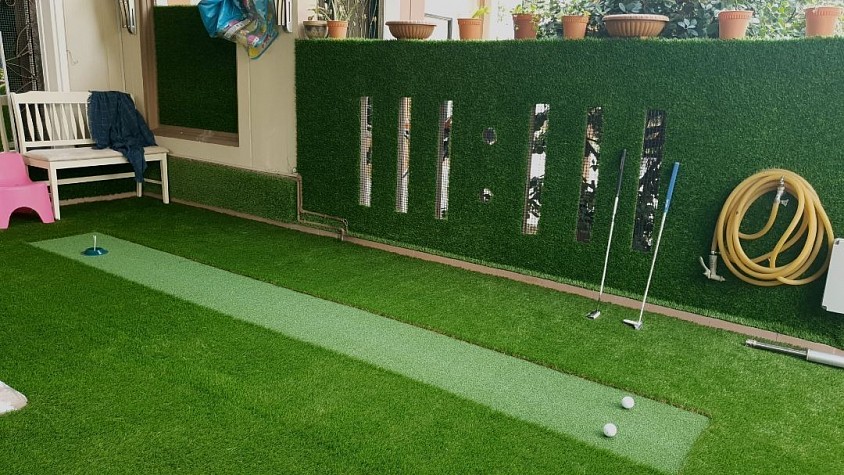 ⛳ STM Synthetic Putting Green ⛳ Malaysian Tiger Woods Dream